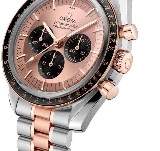 Steel Meets Gold In Top UK Fake Omega’s Latest Speedmaster Professional Moonwatches
